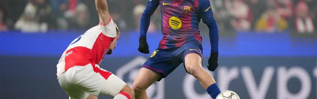 费尔明赛季前6场欧冠参与7球，成巴萨队史西班牙球员第二人