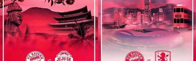 拜仁官方：今夏前往中国香港参赛，8月7日对阵维拉