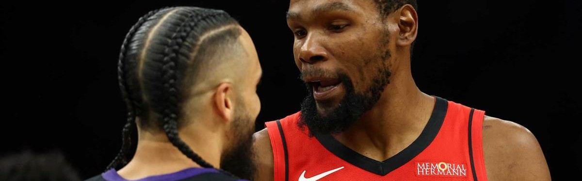 开云平台-口水战，火箭队杜兰特与太阳队布鲁克斯发生口角后，杜兰特回怼了